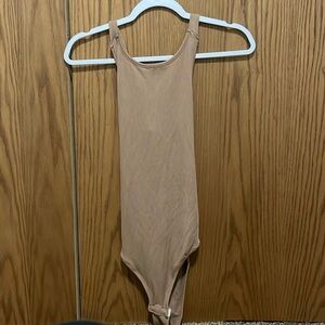 Ribbed Criss Cross Bodysuit